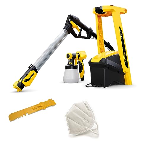 WAGNER pulverizador de Pintura W 950 FLEXiO para plásticas/látex, Barnices y esmaltes para Interiores, 15 m² 5 min, depósito 800 ml, 630 W, Manguera 3,5 m : Amazon.es: Bricolaje y herramientas