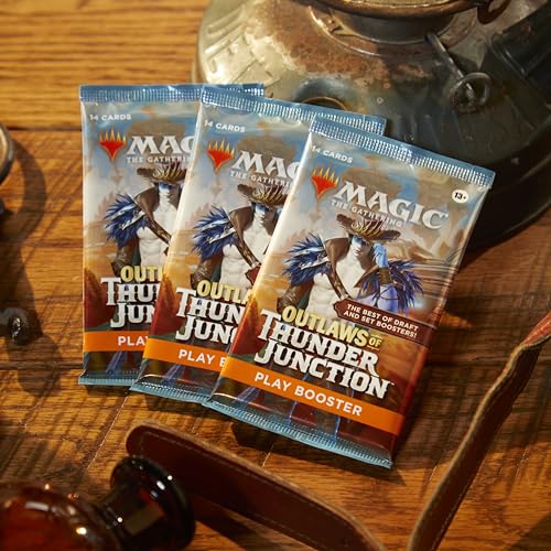 Caja de sobres de juego de Forajidos de Cruce de Truenos, de Magic: The Gathering   36 sobres (504 cartas de Magic) (Version Anglaise) : Amazon.es: Juguetes y juegos
