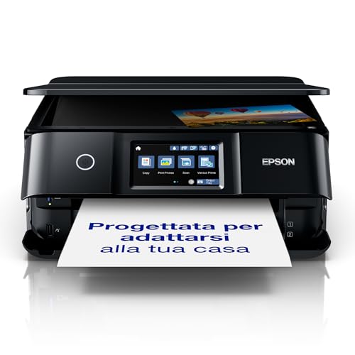 Epson Expression Photo XP 8700, Impresora Fotográfica WiFi A4 Multifunción 3en1 con Impresión Doble Cara (Dúplex), Pantalla Táctil, Bandeja Independiente Fotografía, Tinta 6 Colores, Negro : Amazon.es: Informática