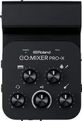 Mezclador de audio para smartphones Roland GO:MIXER PRO X | Conecta y mezcla hasta 7 fuentes de audio | Añade audio con calidad de estudio a tu contenido y transmisiones en redes sociales :  Instrumentos musicales