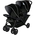 Graco Stadium Duo Click Connect   Silla de paseo, color gris/negro :  Bebé